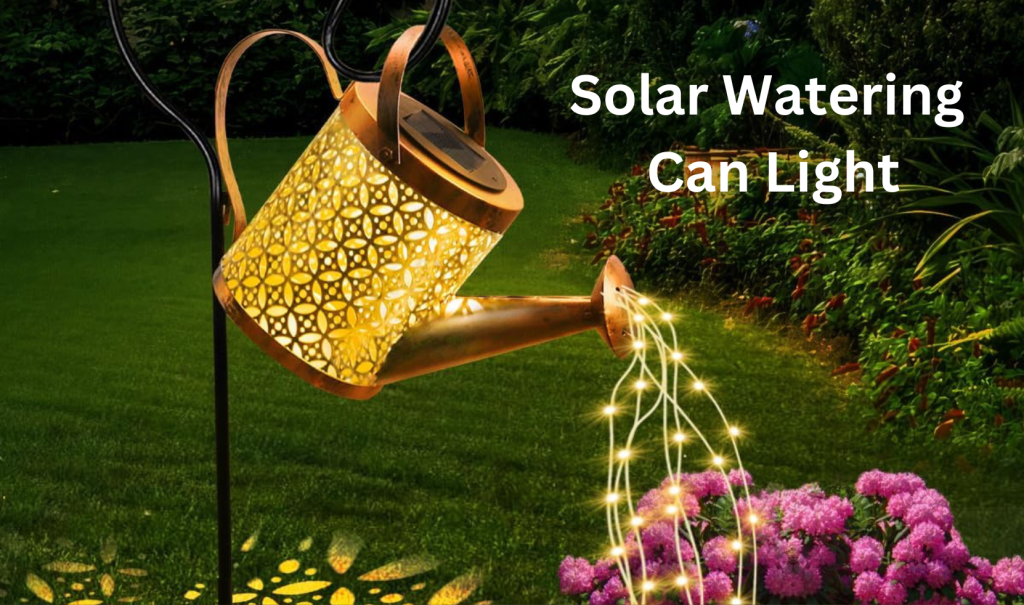 Solar Watering Can Light